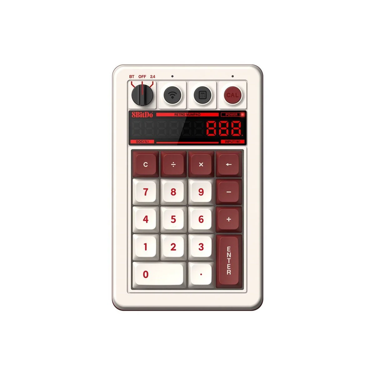 8BitDo – Mechanical Numpad – Fami Edition – Fami Edition v:9060962 8BitDo – Mechanical Numpad – Fami Edition – Fami Edition v:9060962