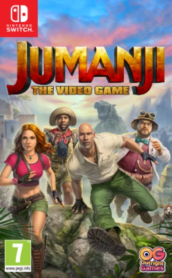 Jumanji: The Video Game - Nintendo Switch - Engelsk - Standard v:9648689