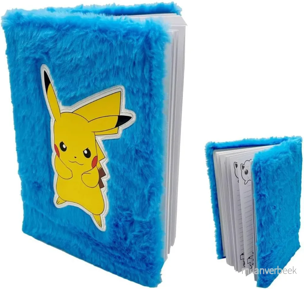 Pokémon - Plush Notebook - Pikachu - Light Blue v:8275144