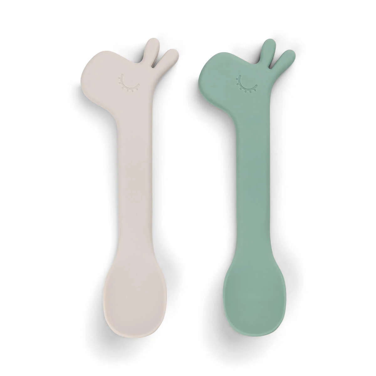 Done by Deer – Silicone spoon 2-pack Lalee – Green – 14 x 4,5 x 2 cm v:6512906 Done by Deer – Silicone spoon 2-pack Lalee – Green – 14 x 4,5 x 2 cm v:6512906