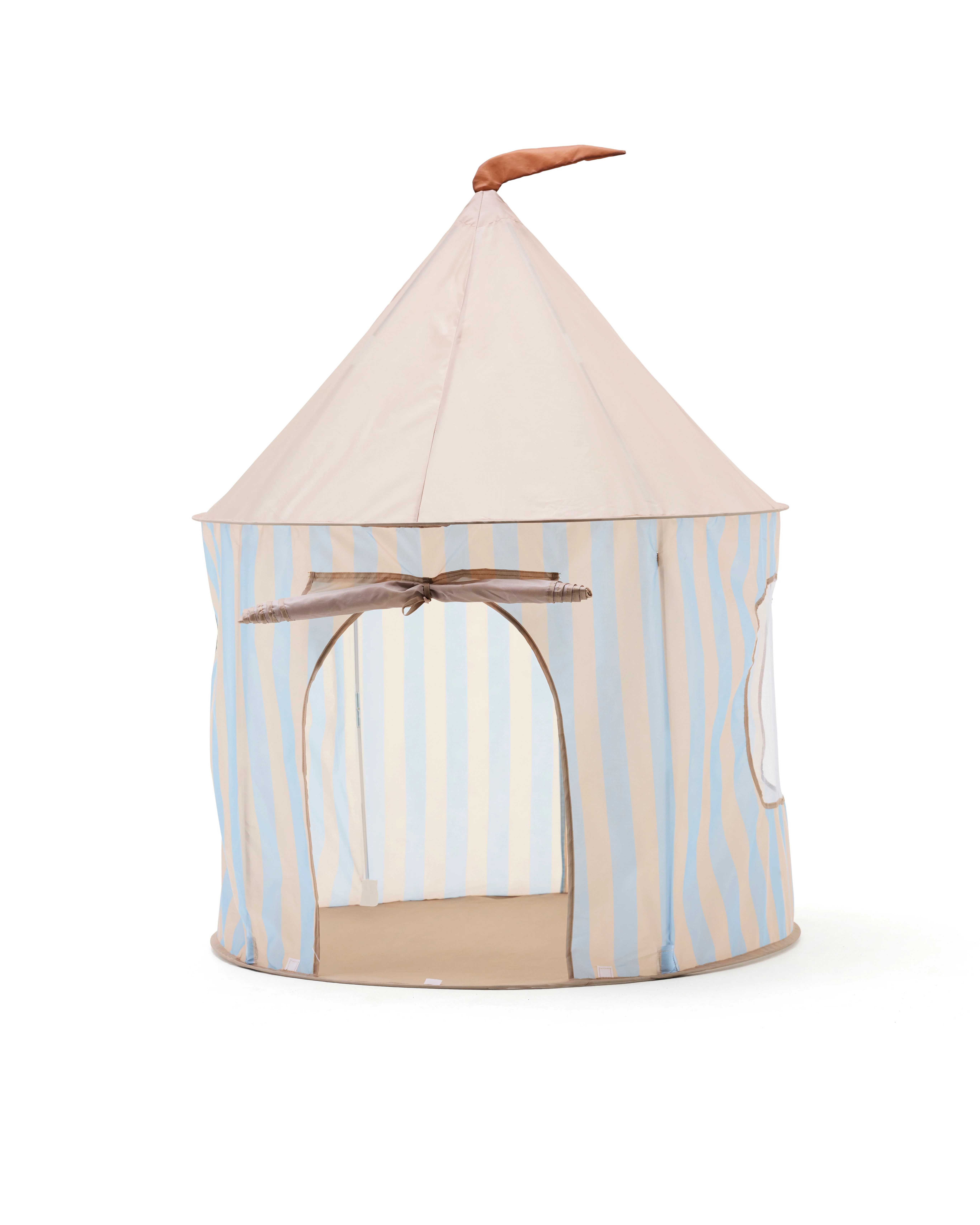 Kids Concept - Tent - Stripe light blue - 100x100x130 cm v:3334765