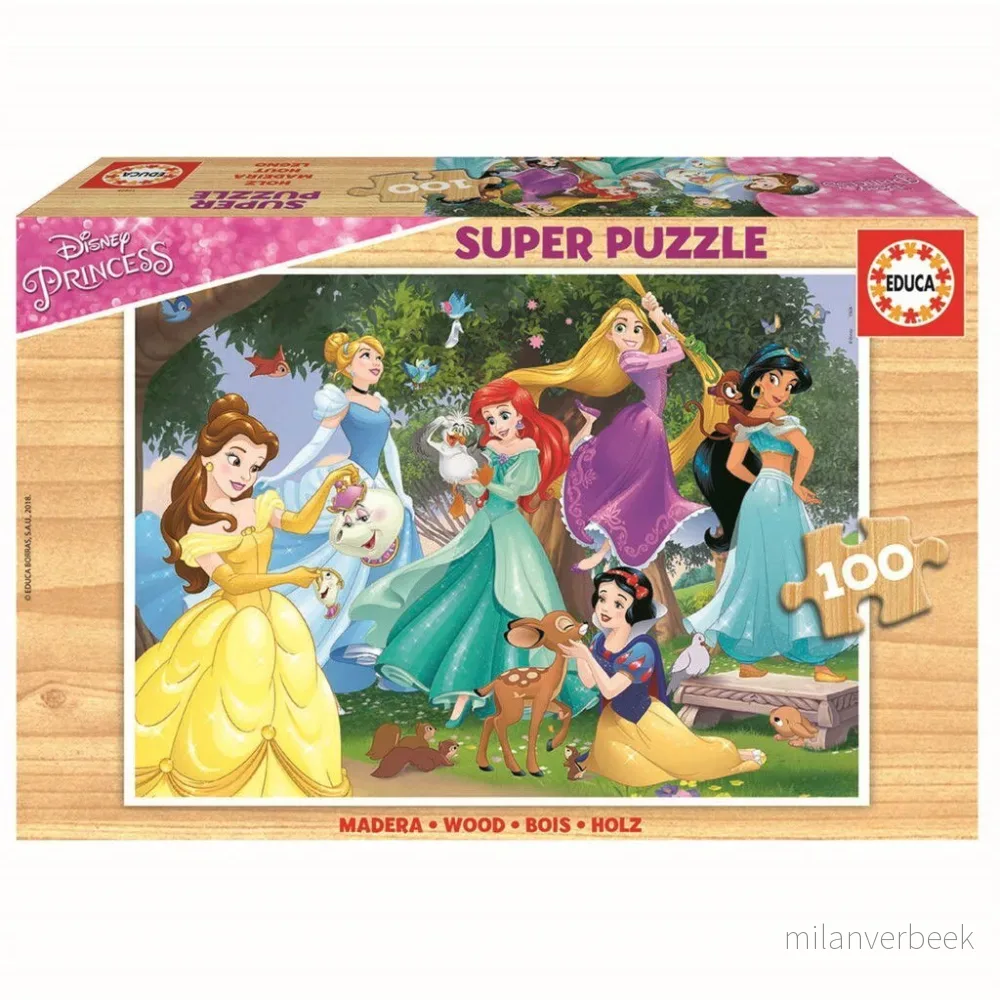 Educa – 100 pcs, Disney Princesses (80-17628) v:3924050