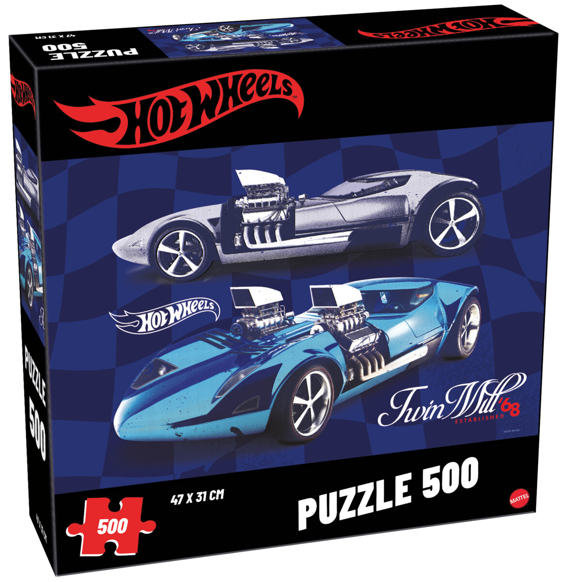 Hot Wheels - Twin Mill puzzle, 500 pcs (60993) v:5517691