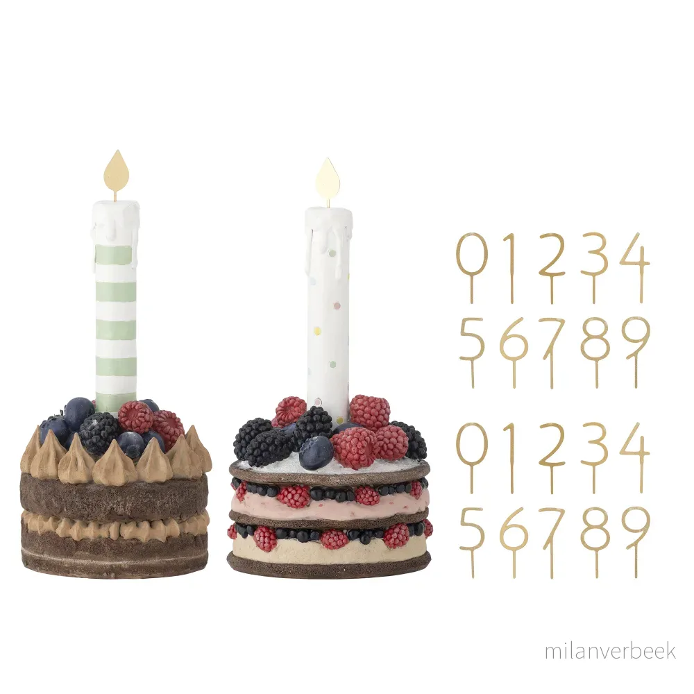 Bloomingville MINI - Hooray Birthday Decoration - Red - Gratis frakt v:5566307