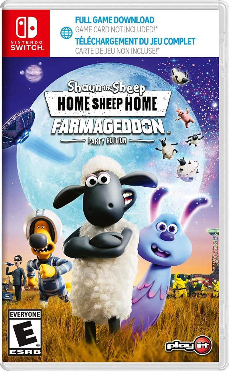 Shaun the Sheep: Home Sheep Home (Farmageddon Party Edition) (Import) - Nintendo Switch - Import - Standard v:4288792