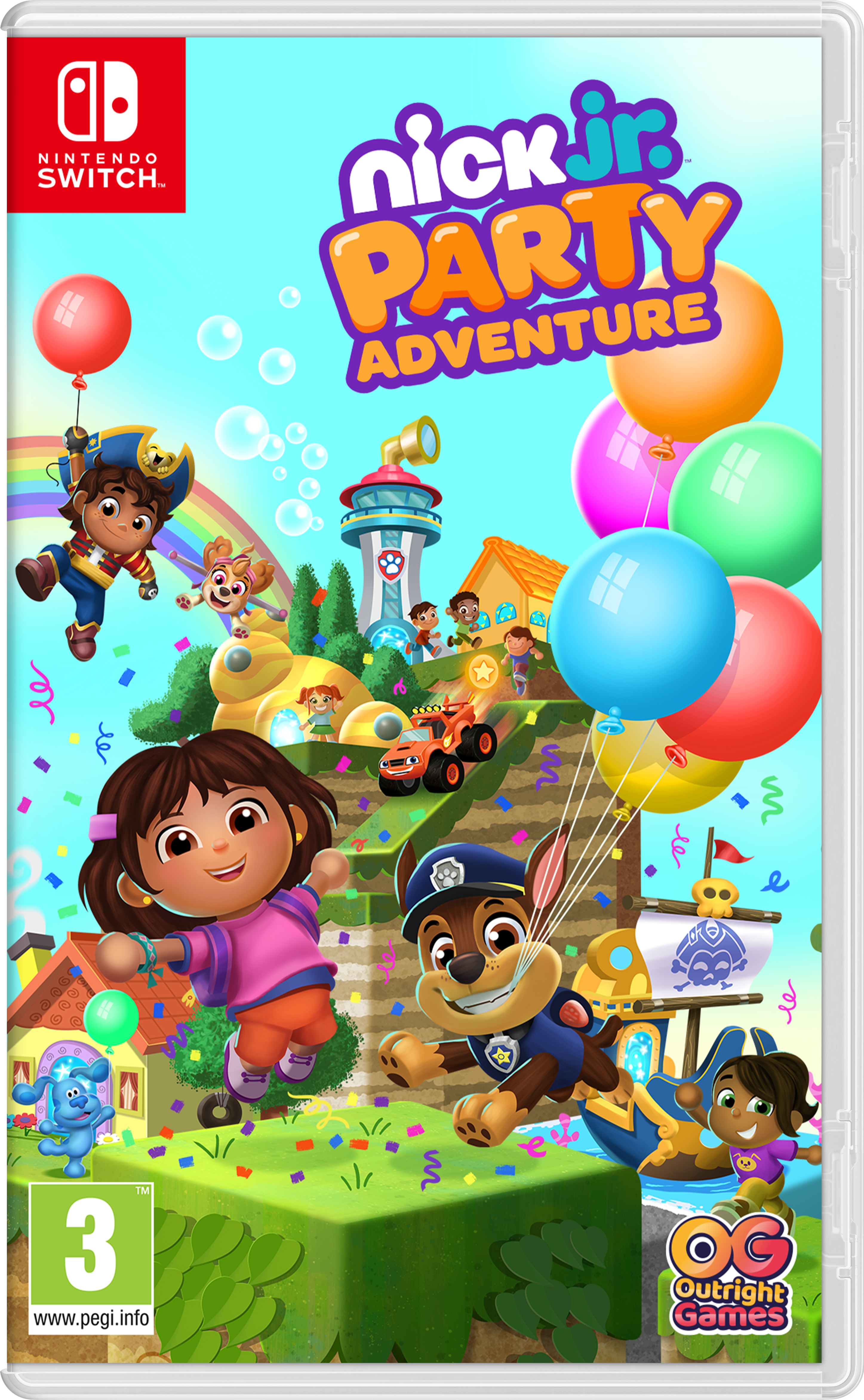 Nick Jr. Party Adventure - Nintendo Switch - Engelsk - Standard v:9870518