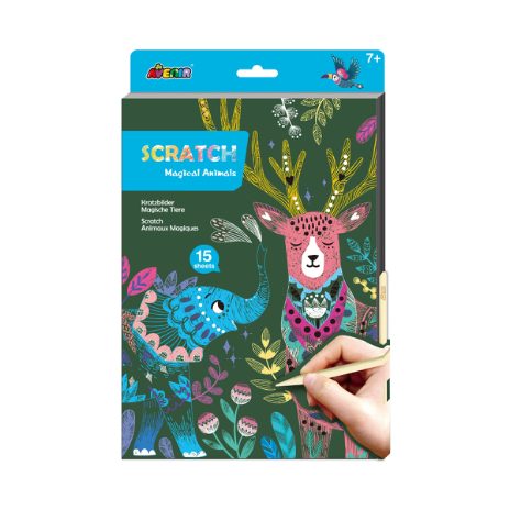 Avenir – Magical Animals Scratch Book – (58CH221834) v:6965518 Avenir – Magical Animals Scratch Book – (58CH221834) v:6965518