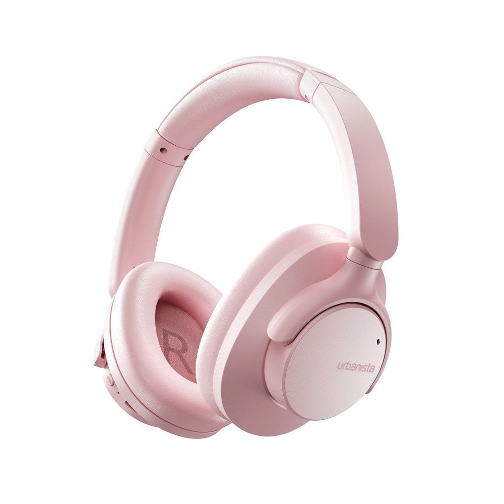 Urbanista - Valencia Active Noise Cancelling Over-ear Headphones - Powder Pink v:5510453