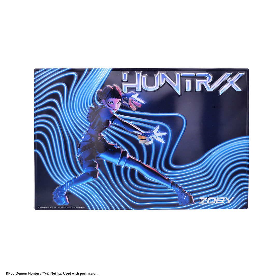 Moriarty Art Project - KPop Demon Hunters - Embossed Aluminum Poster Zoey v:3467213