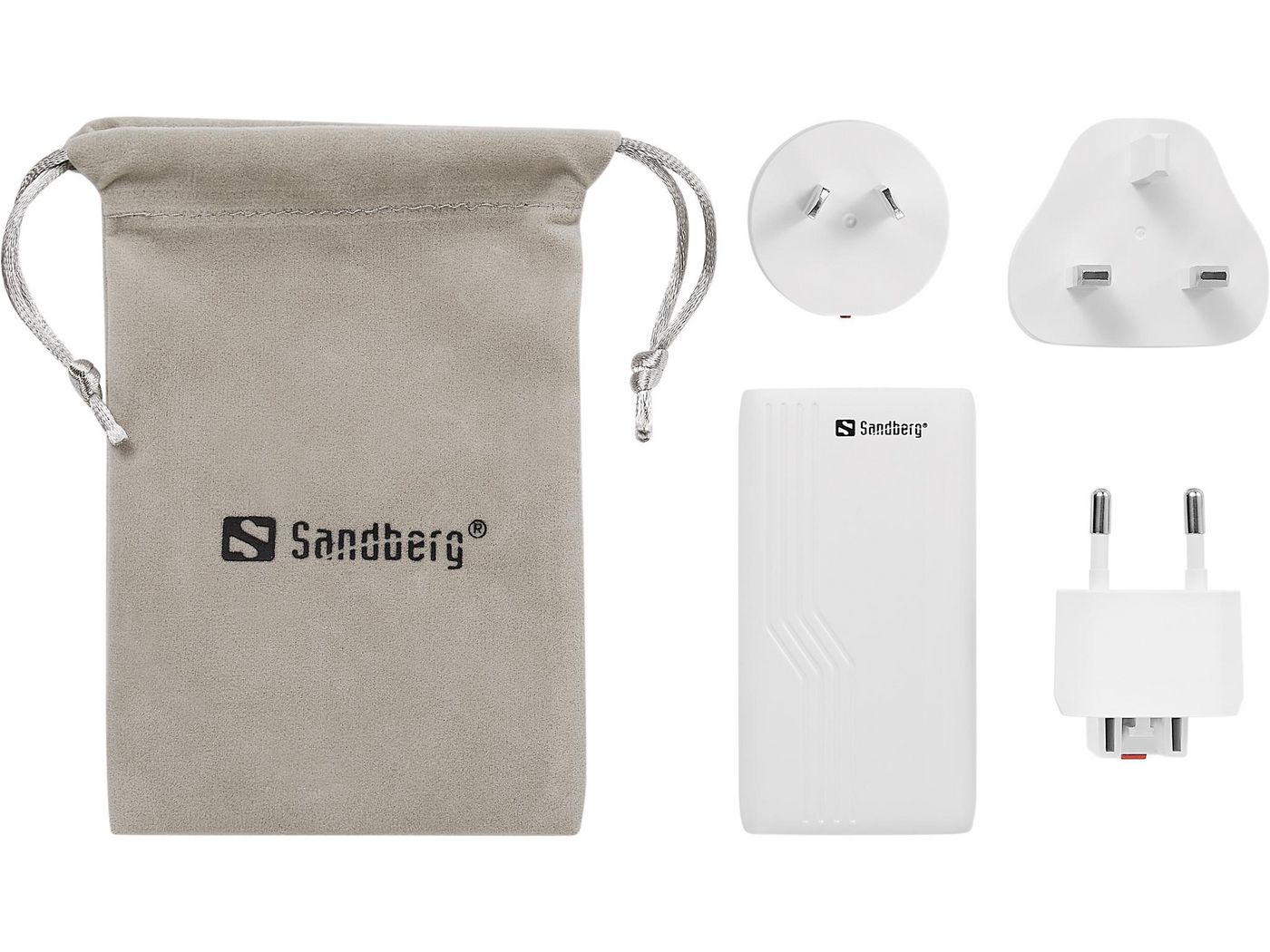 Sandberg - 4in1 TravelCharger 2xUSB-C 65W v:6295446