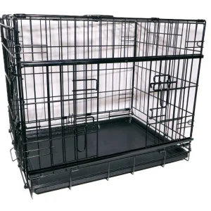 Active canis – Premium Slidingdoor Cage – Black – 107 x 71 x 79 – Gratis frakt v:3702797 Active canis – Premium Slidingdoor Cage – Black – 107 x 71 x 79 – Gratis frakt v:3702797