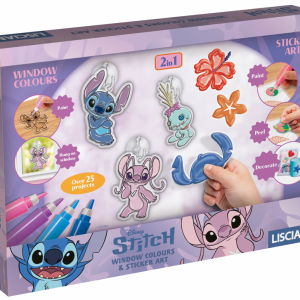 Disney Stitch & Angel – Window Colors & Sticker Art (118816) v:4819306