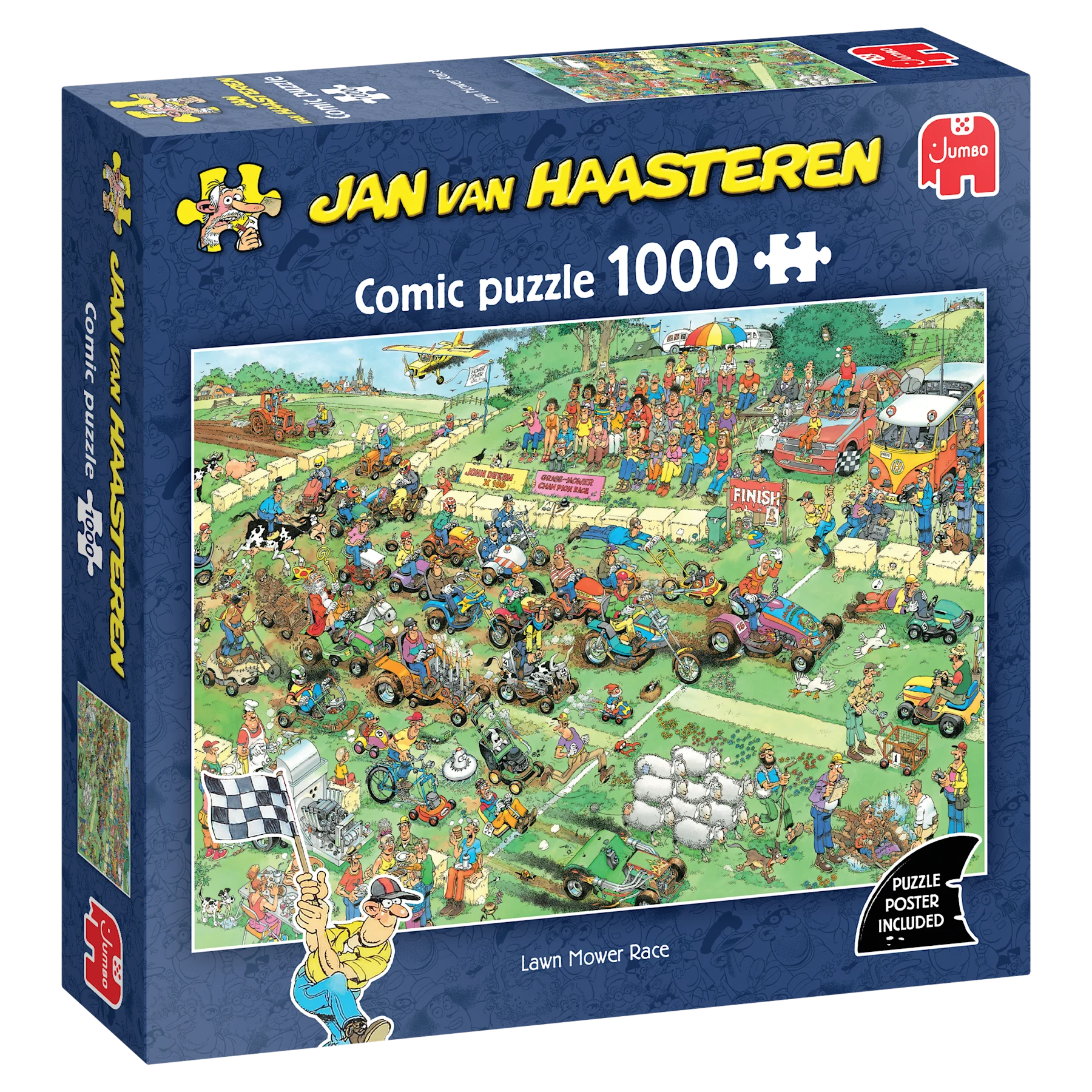 Jan Van Haasteren – Lawn Motor Race (1000 Pieces) (1119802233) v:4556669 Jan Van Haasteren – Lawn Motor Race (1000 Pieces) (1119802233) v:4556669