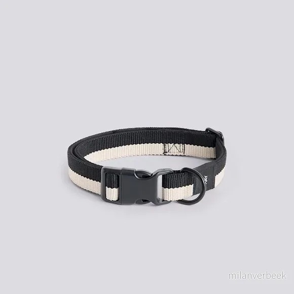 HAY – Dogs Collar Flat M/L (Black & White) – Flerfarget – Black & White v:3727794 HAY – Dogs Collar Flat M/L (Black & White) – Flerfarget – Black & White v:3727794
