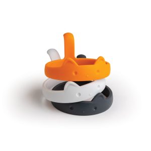 Ototo – Egg Mould – PanCats – Hvid, Grå, Orange v:5434927