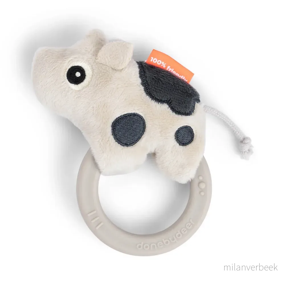 Done by Deer – Sensory rattle w/teether Dotti Sand (4353789) v:9212576