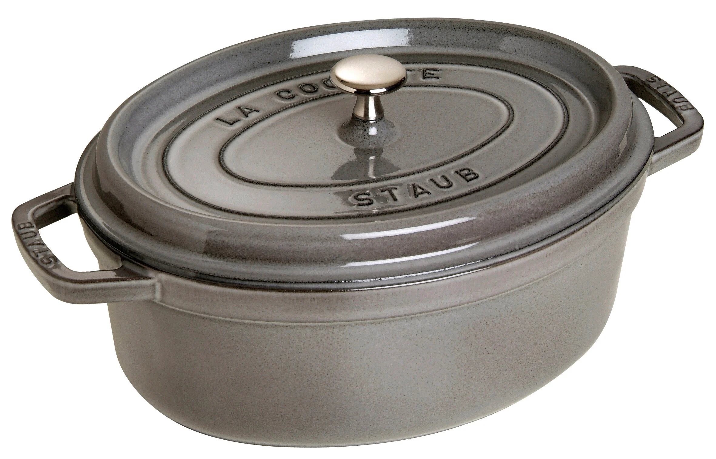 Staub - Cocotte - Graphite-grey - 29 cm - Gratis frakt v:5055912