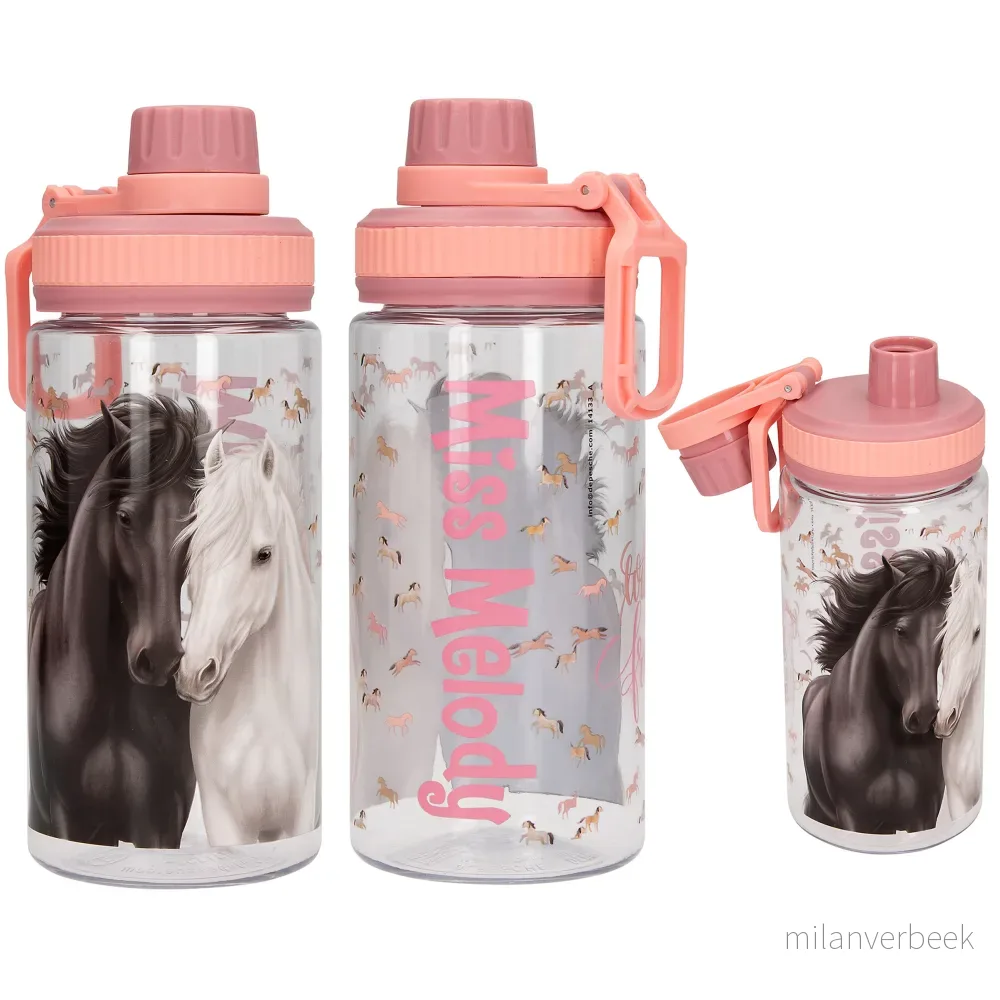 Miss Melody – Drikkeflaske BLOSSOM PONY – Pink and Peach – 500 ml v:4803377 Miss Melody – Drikkeflaske BLOSSOM PONY – Pink and Peach – 500 ml v:4803377