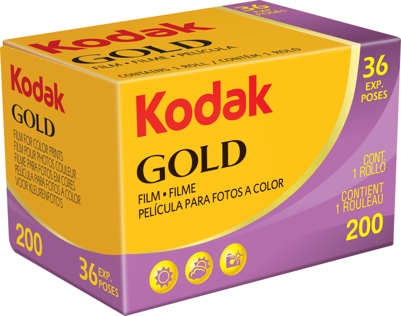 Kodak Gold 200 35mm Fargenegativ Film – 36 Eksponeringer (135 Format) v:9431402