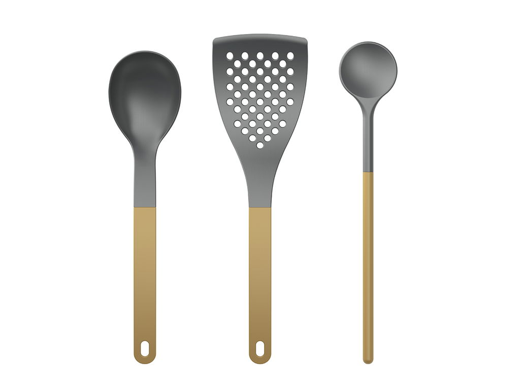 Rosti – Optima Kjøkkenredskaper – Sett A – 3 Deler – Curry – Curry v:5106350 Rosti – Optima Kjøkkenredskaper – Sett A – 3 Deler – Curry – Curry v:5106350