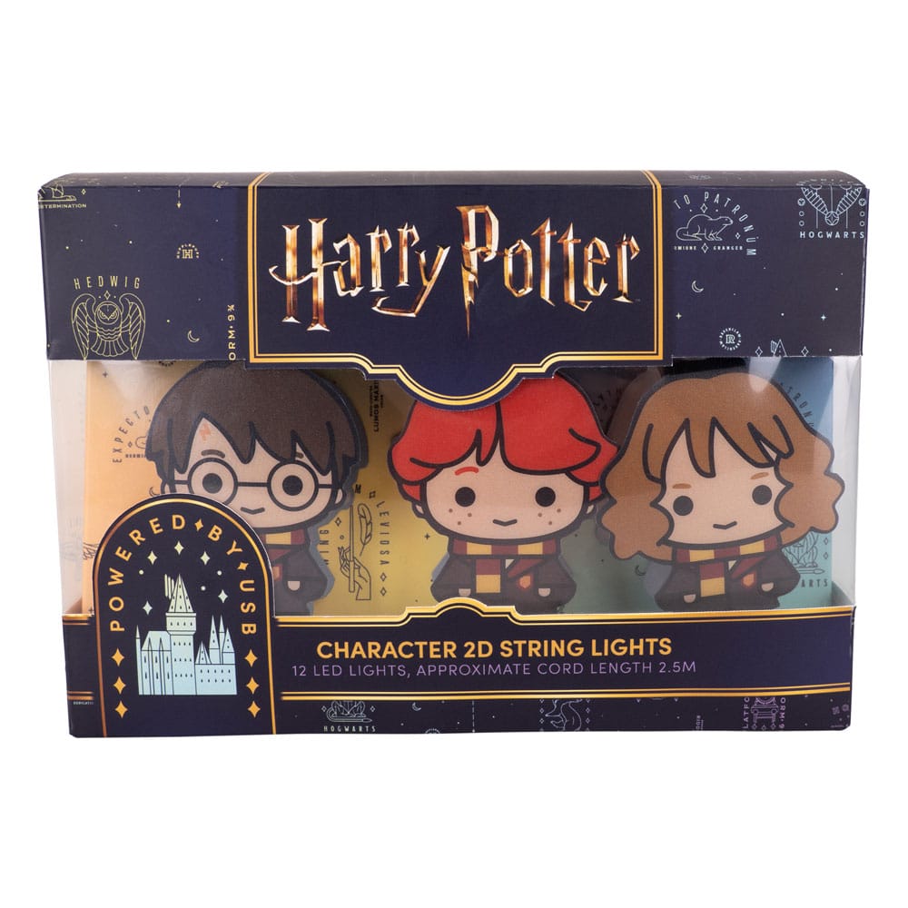 Fizz Creations – Harry Potter – String Light 2D Letter of Acceptance and Hedwig – Gratis frakt v:5431136