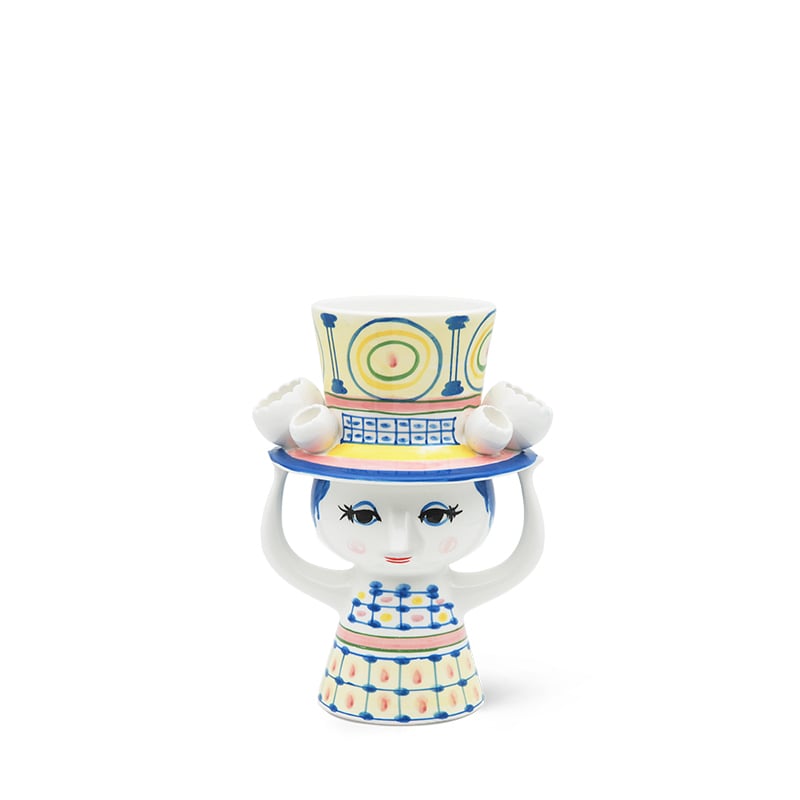 Bjørn Wiinblad – Lady Vase – H20,5 Cm – Blå – Gratis frakt v:2601005 Bjørn Wiinblad – Lady Vase – H20,5 Cm – Blå – Gratis frakt v:2601005