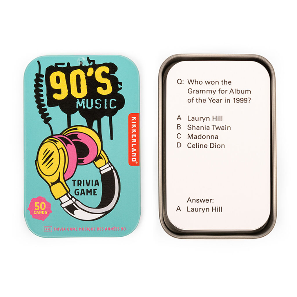 Kikkerland – 90's Music Trivia – (GG265) v:3331818 Kikkerland – 90's Music Trivia – (GG265) v:3331818