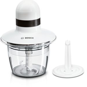 Bosch MMR08A1 Minihakker 400W – Kompakt Hakker med Piskeskive, Hvit v:8640684
