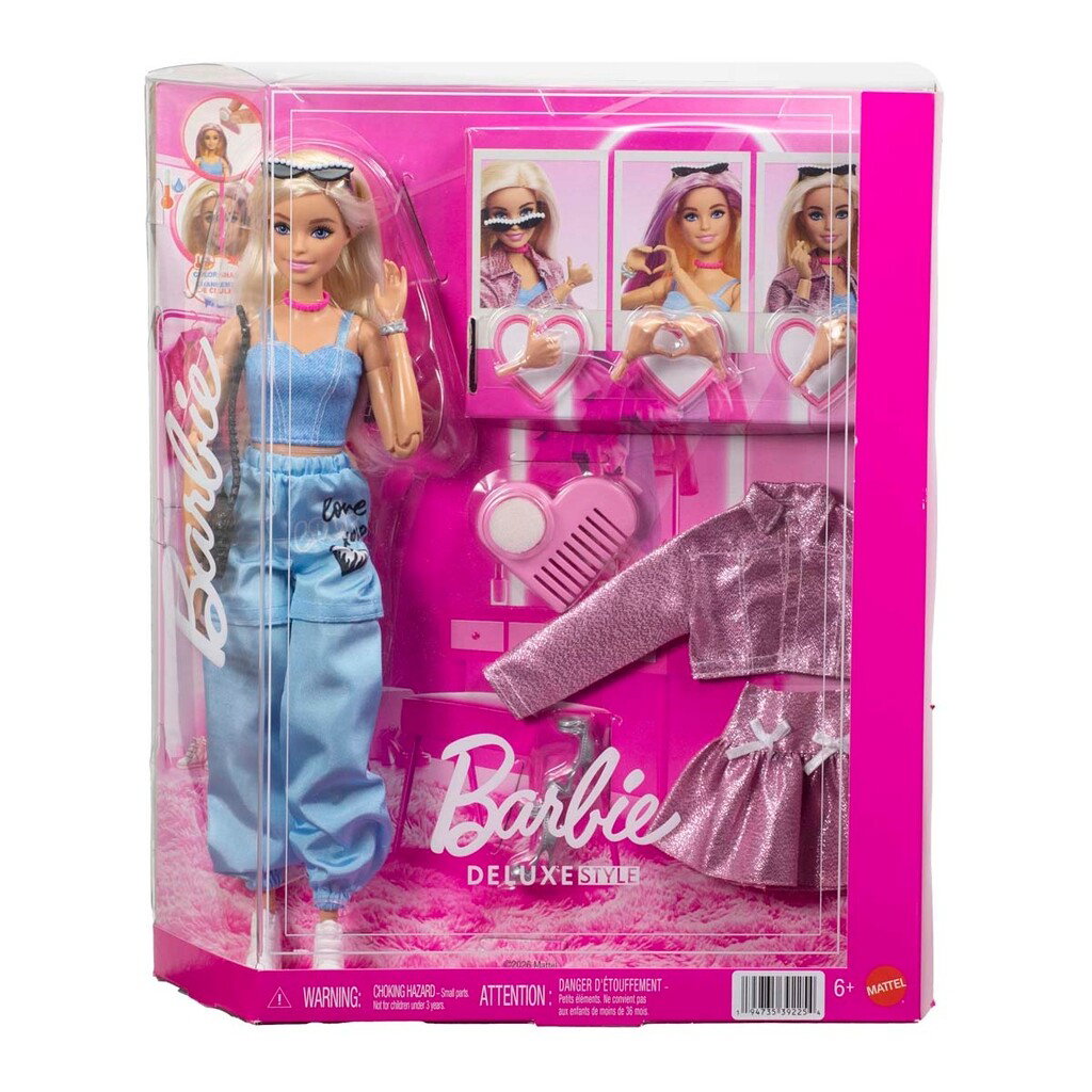 Barbie - Deluxe Style Fashion Build Up (JNC61) - Gratis frakt v:2859987