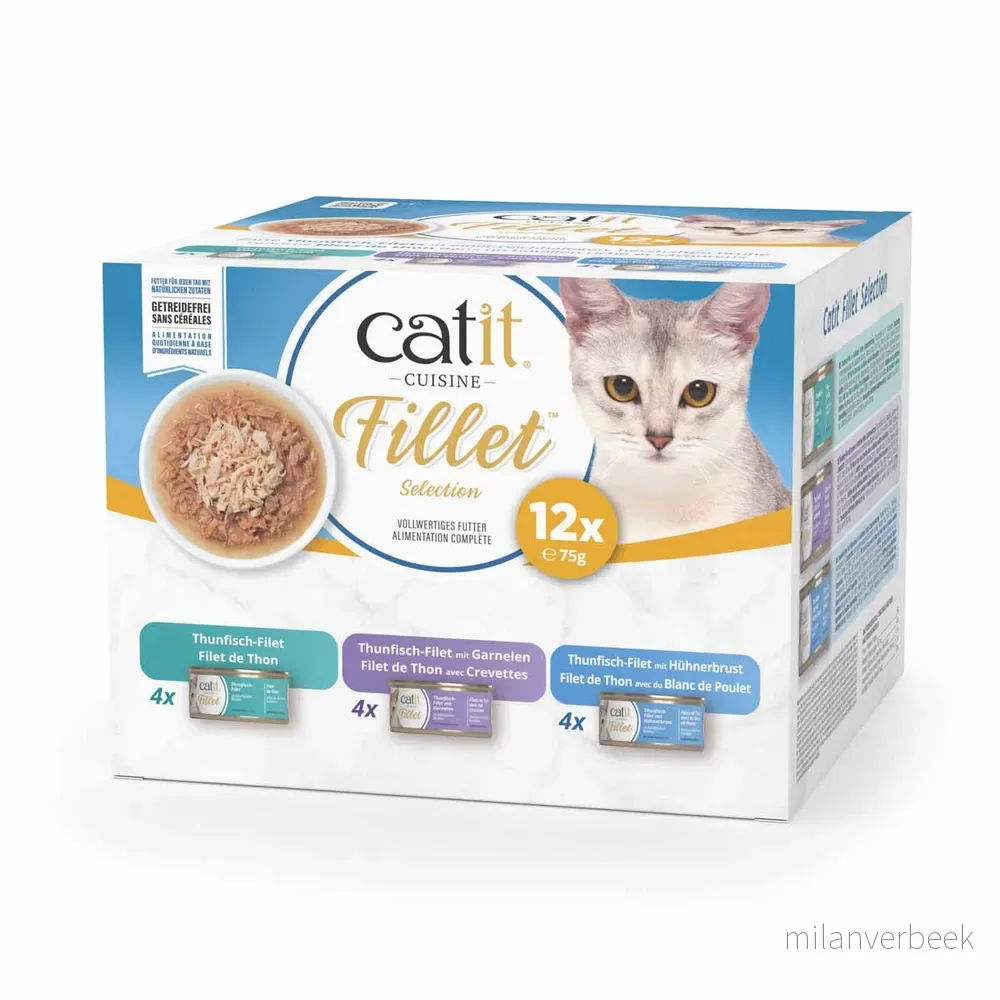 Catit - Cuisine Tuna Fillet - Variopack - 12 pcs- 75g v:4805596