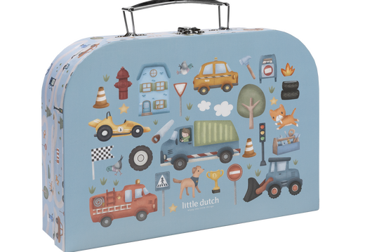 Little Dutch - Creativity Suitcase - Jim Vehicles (BT126899) v:1707649