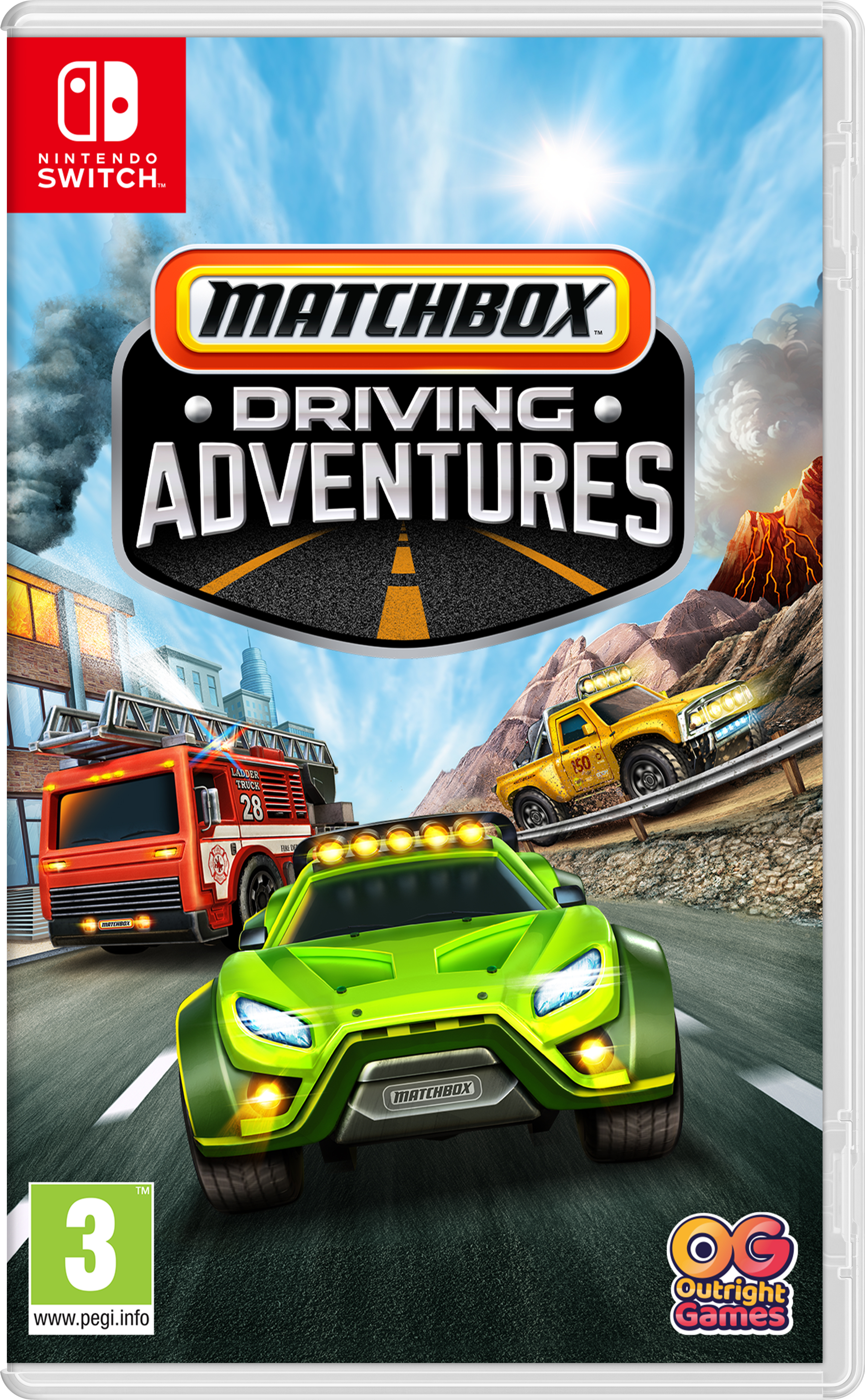 Matchbox Driving Adventures (IT/Multi in Game) - Nintendo Switch - Italiensk - Standard v:8790800