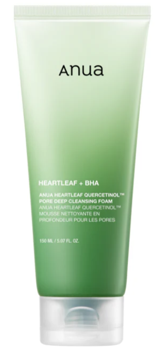 Anua - Heartleaf Quercetinol Pore Deep Cleansing Foam 150 ml v:3072345