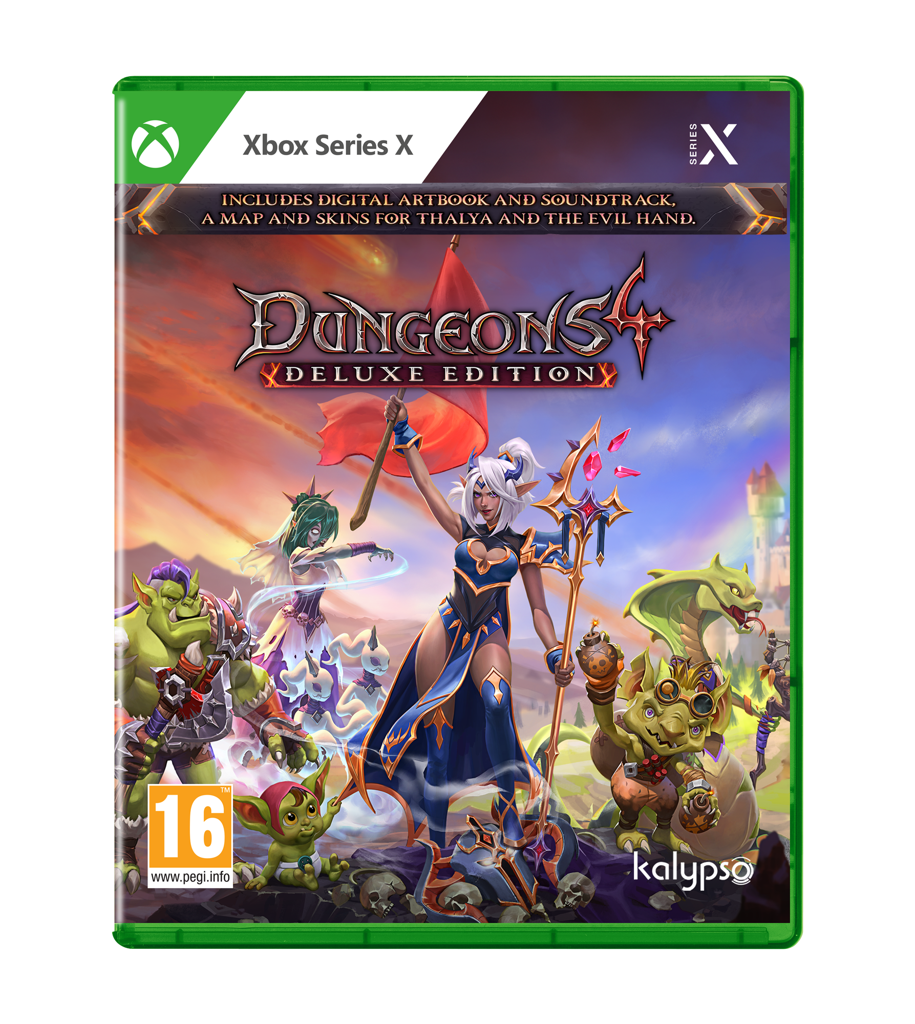 Dungeons 4 (Deluxe Edition) - Xbox Series X - Engelsk - Deluxe Edition v:4855141