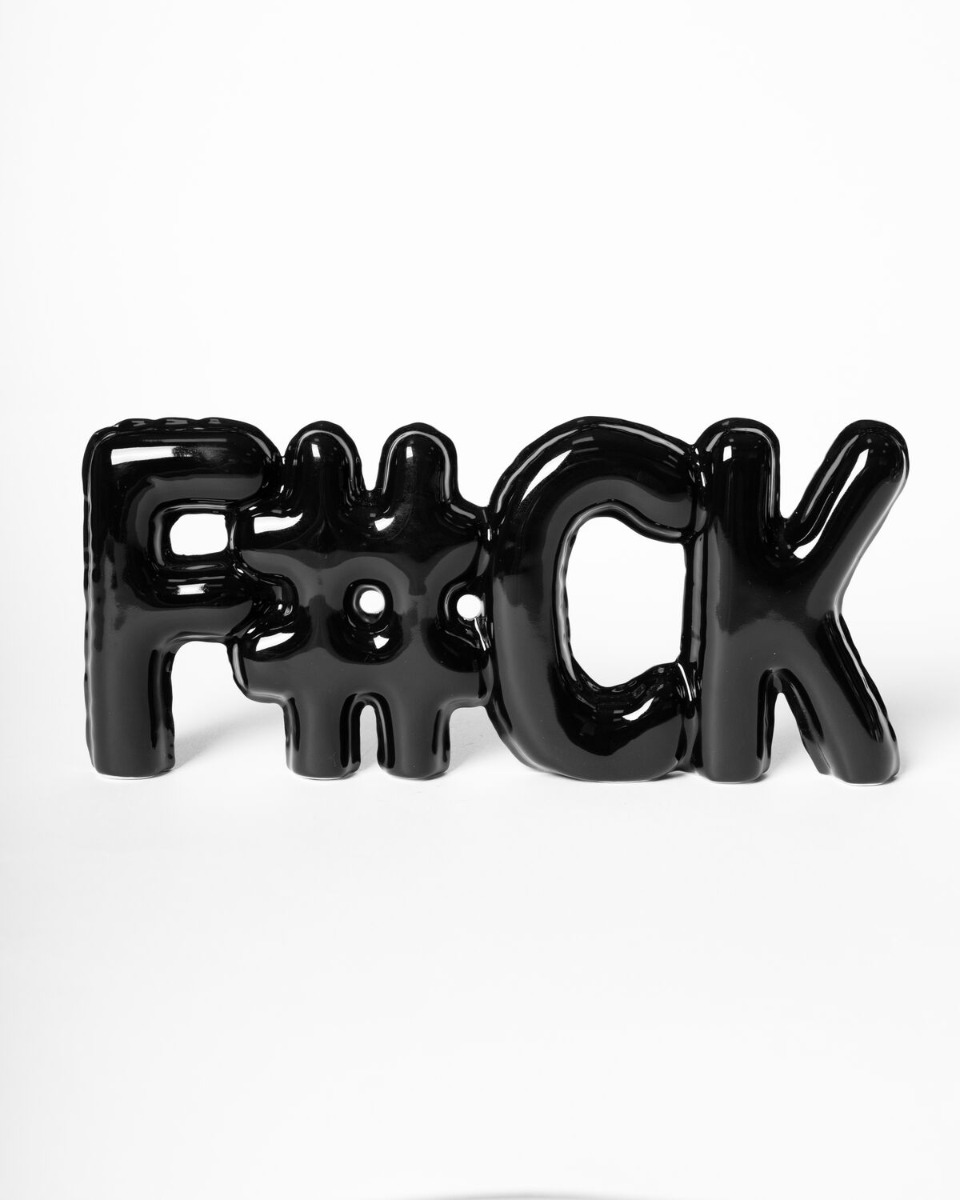Blogo Smart - Balloon Lettering - Fuck - Black v:5391036