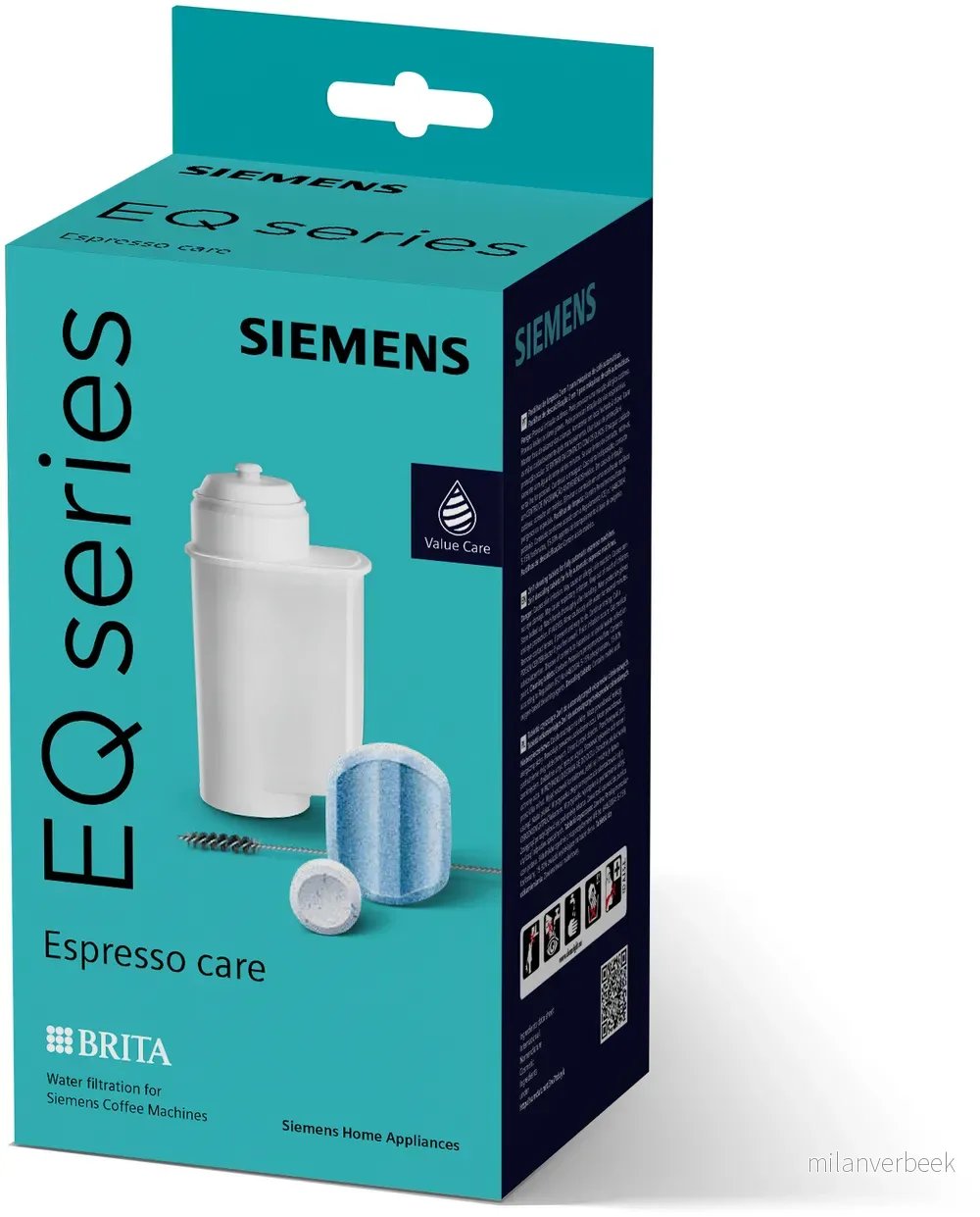 Siemens – EQ Series Espresso Vedlikeholdssett TZ80004B – Rense- & Avkalkingskit – 13-deler v:3409113