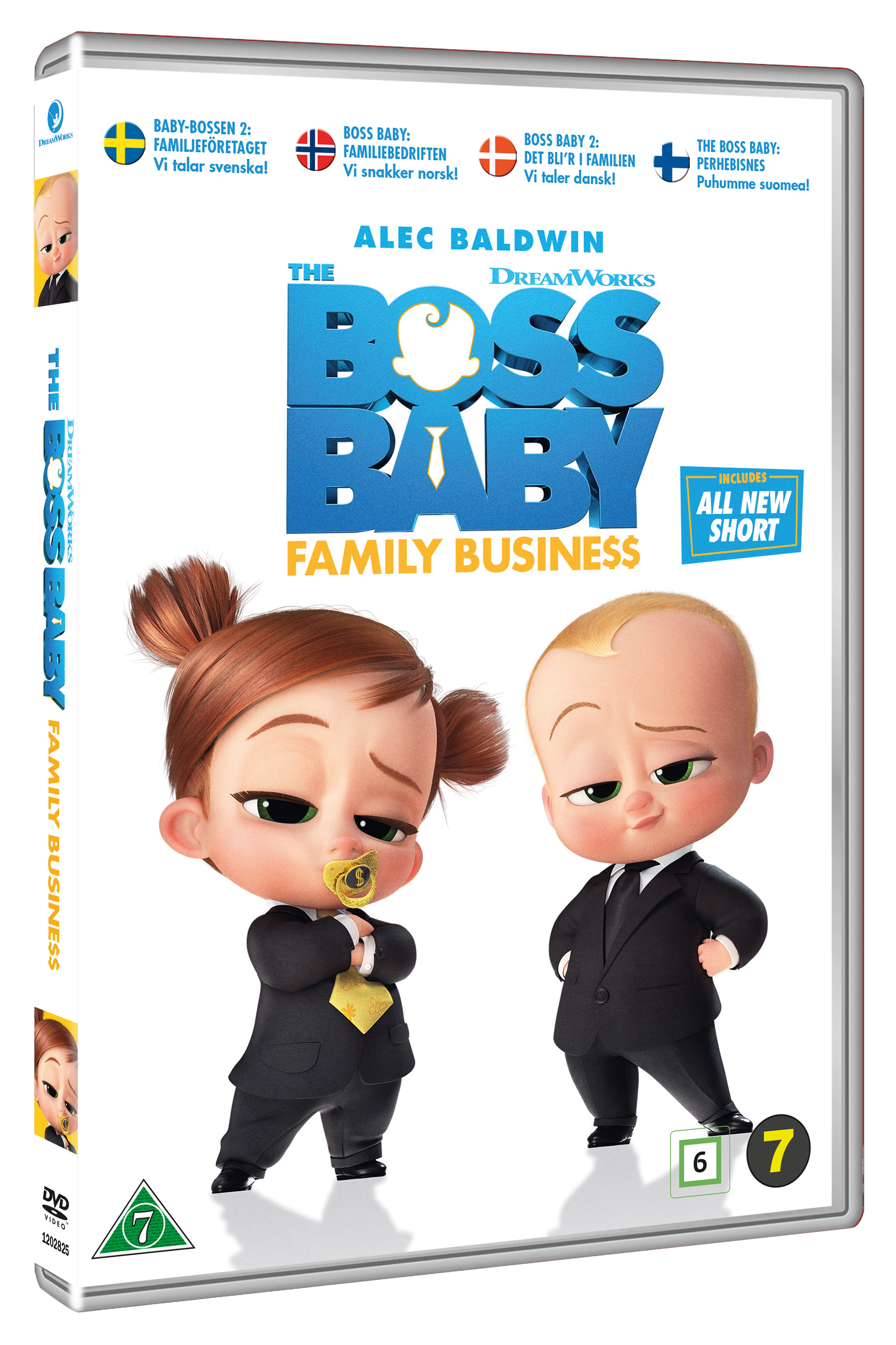 Boss Baby: Familiebedriften - DVD - Standard v:9406970