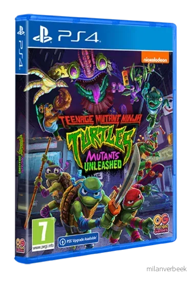 Teenage Mutant Ninja Turtles: Mutants Unleashed - PlayStation 4 - Engelsk - Standard v:2506592