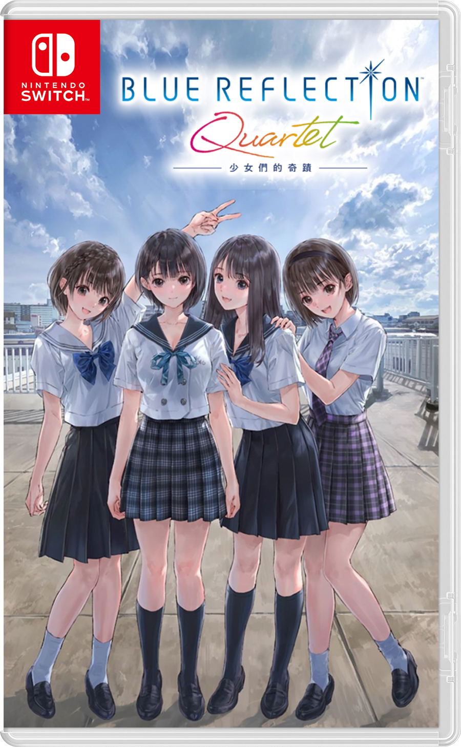Blue Reflection Quartet: Shoujo-tachi no Kiseki (Import) - Nintendo Switch - Asian - Standard - Gratis frakt v:7639593