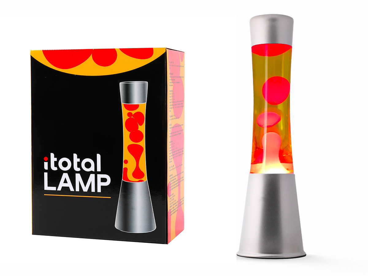 iTotal - Lava Lamp - Yellow and Red - 40 cm (XL2349) v:3804529