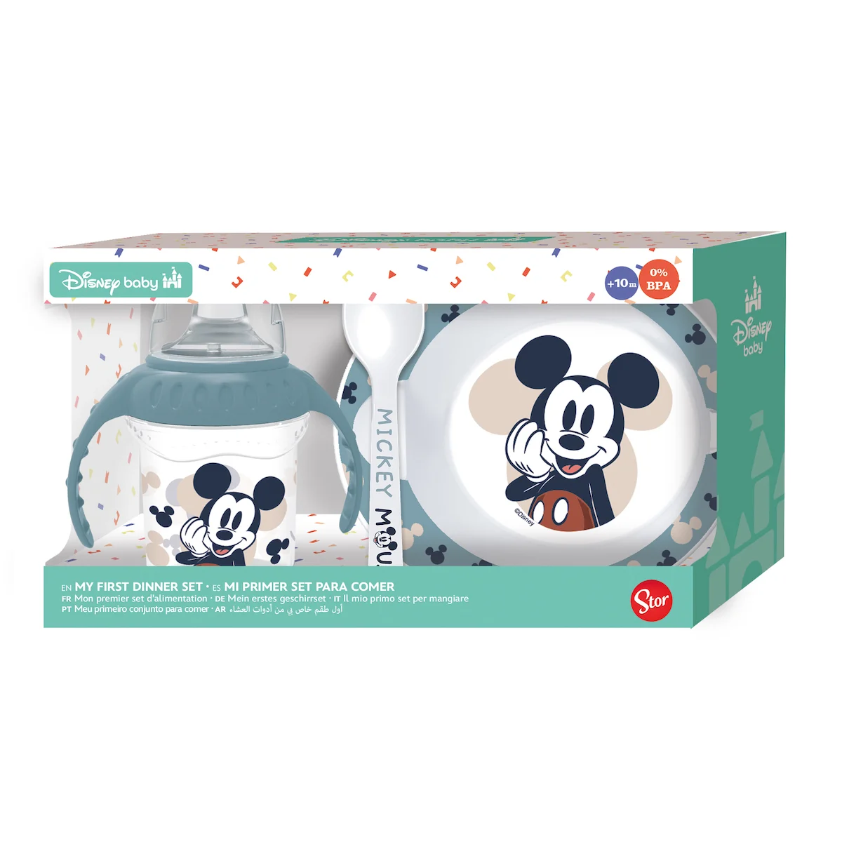 Mickey – 3 pcs – Baby Gift set (10407) v:7389387