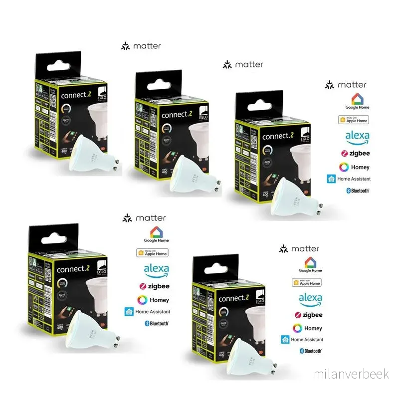 EGLO CONNECT-Z GU10 smart bulbs – tunable white – 5-pack – Bundle – Gratis frakt v:9595525 EGLO CONNECT-Z GU10 smart bulbs – tunable white – 5-pack – Bundle – Gratis frakt v:9595525