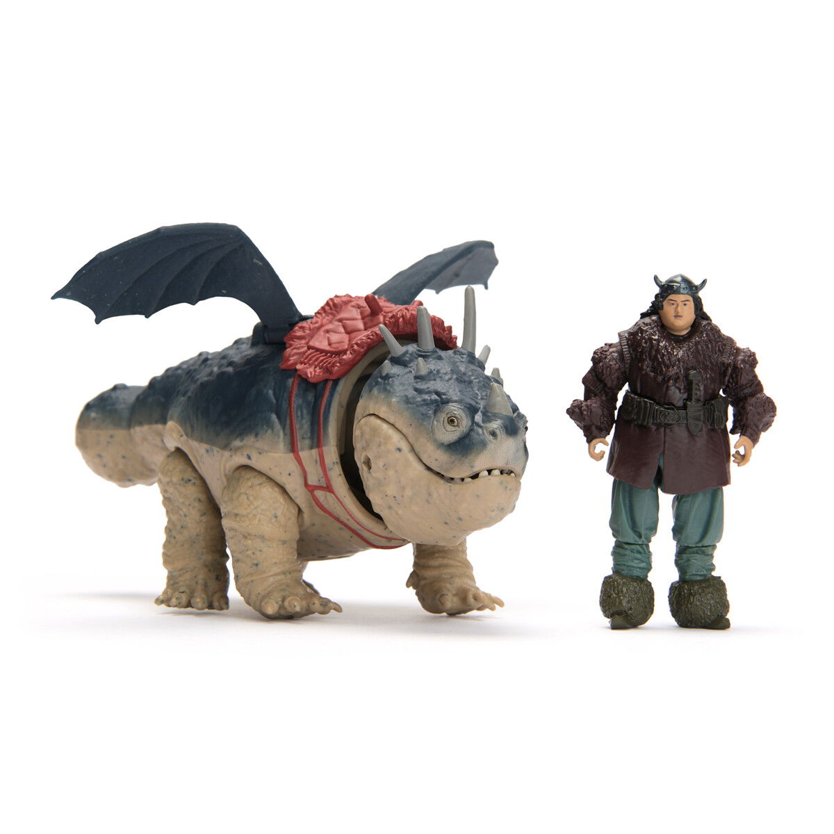 Dragons Movie – Viking and Deluxe Dragon – Gronckle + Fishlegs – Gronckle + Fishlegs – Dragon v:1278025