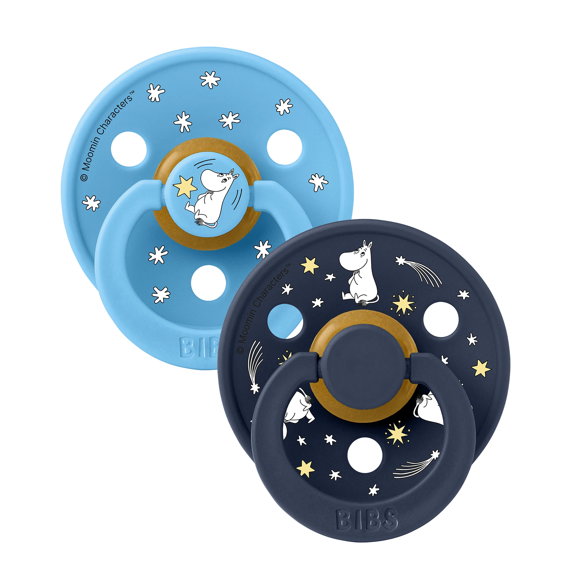 BIBS – Bibs x Moomin Pacifier Good Night – Breeze – Size 1 v:9819578