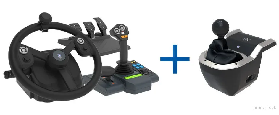 Hori Farming Control System + 7-Speed Racing Shifter Bundle For PC (Windows 11/10) - Gratis frakt v:8626110