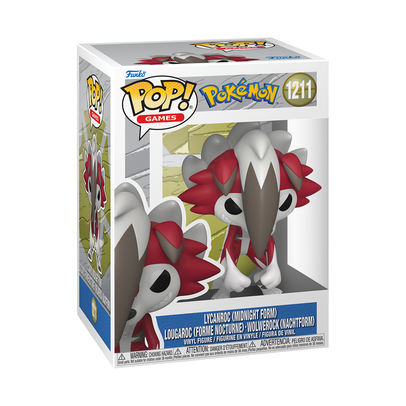 Funko Pop! - Vinyl Pokemon Lycanroc Midnight (92411) v:5404617