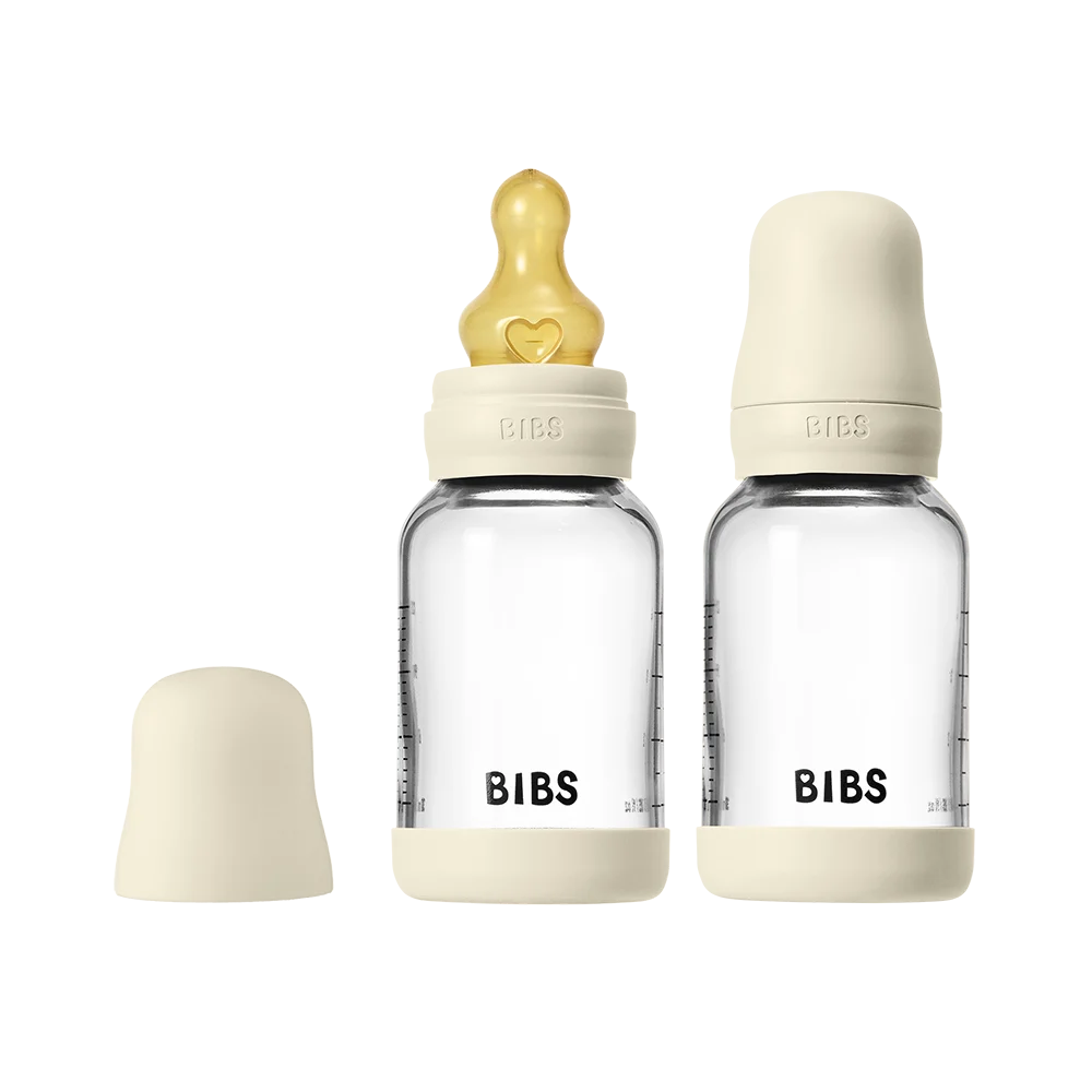 BIBS – Glass Baby Bottle Round Latex 2 Pack – Ivory – 120 ml v:3300937 BIBS – Glass Baby Bottle Round Latex 2 Pack – Ivory – 120 ml v:3300937