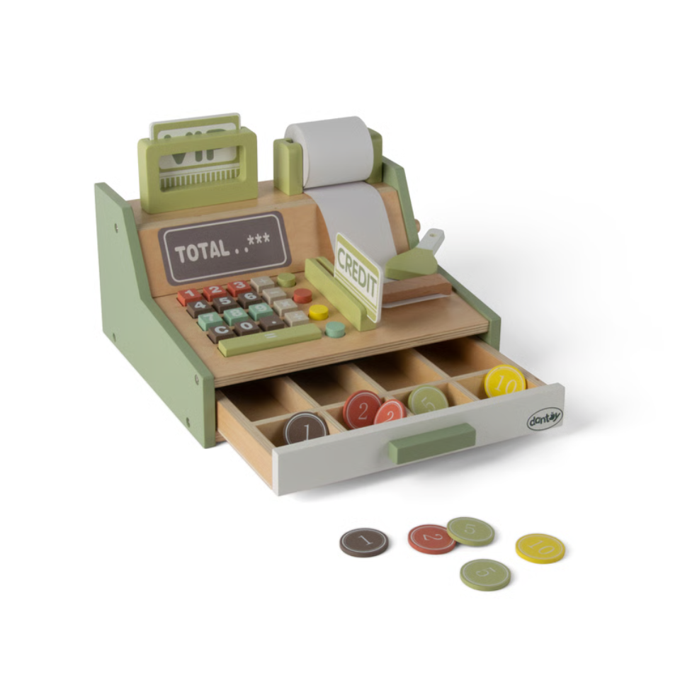 Dantoy – Wooden Cash register set (4770) v:9478117