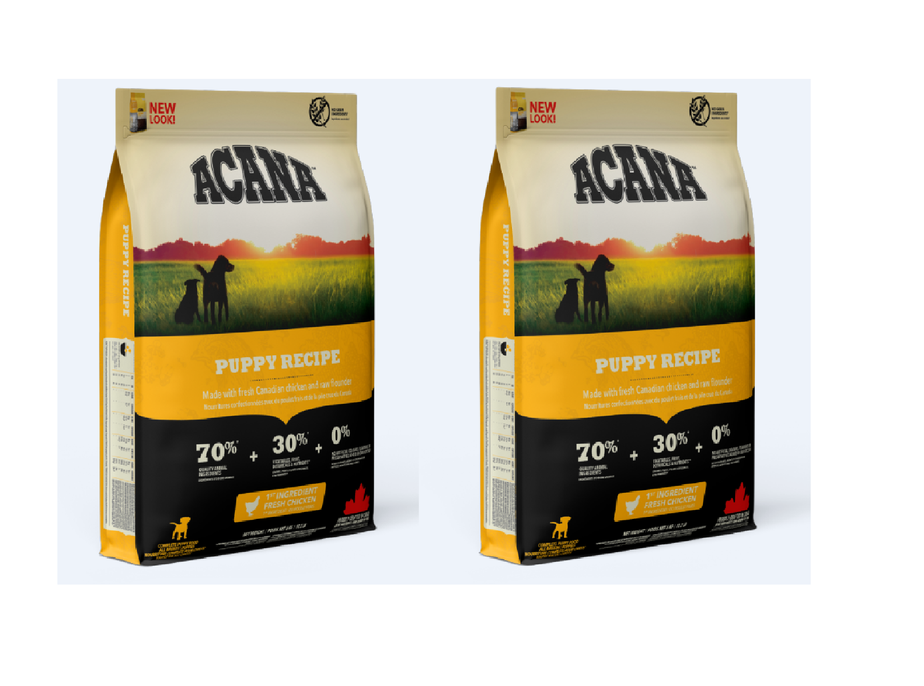 Acana - 2x Puppy Recipe 11,4kg - Bundle - Gratis frakt v:8699966