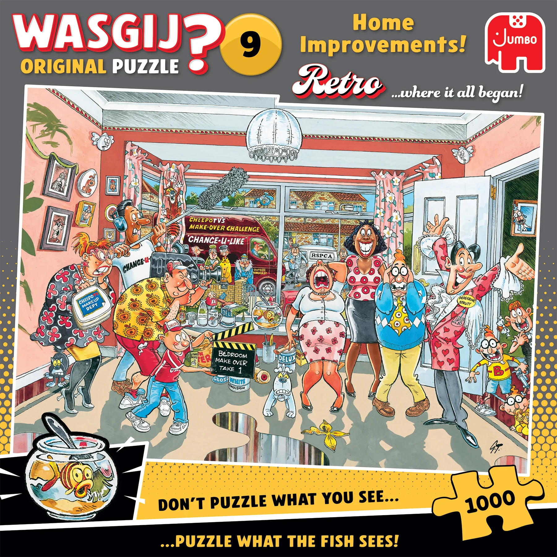 Wasgij – Retro Orginal – #9 Home Improvements! (1000 pieces) v:8625148 Wasgij – Retro Orginal – #9 Home Improvements! (1000 pieces) v:8625148
